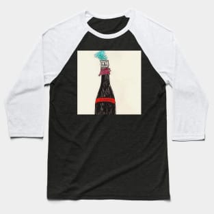 Wine Bottle Baseball T-Shirt